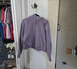 lululemon athletica Lavender Zip-Up Hoodie
